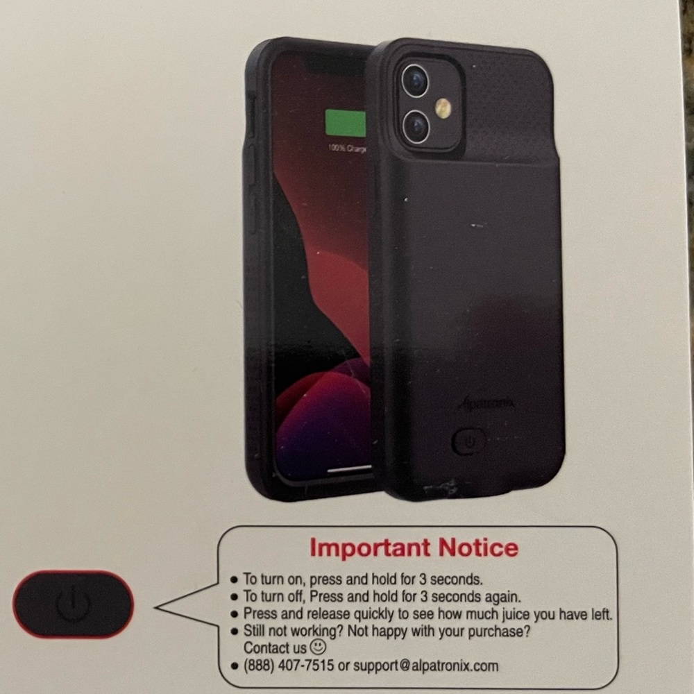 iPhone charging case